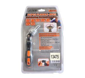 Set Destornillador Crique Flexible C/ Puntas 35 Pzas 13475