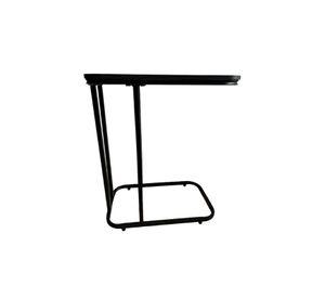 Mesa lateral auxiliar rectangular diseño marmol Chic Home
