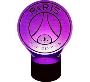 Lámpara ilusión 3D De París Saint-Germain Francia 7 colore led
