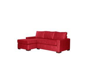 SECCIONAL IZQ LIVORNO CUERO KENTUCKY ROJO