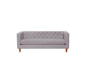 SOFA BRESCIA 3C LINO GRIS CLARO