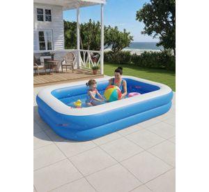 Piscina Inflable Rectangular 200x120x40 CM Color Azul