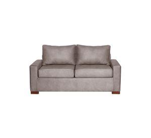 SOFA LIVORNO 2C CUERO KENTUCKY GRIS