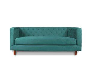 SOFA BRESCIA 3C TELA VELVET VIVIAN VERDE