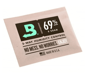 10 Bóveda Packs 69% 8gr Control Humedad 2 Vías