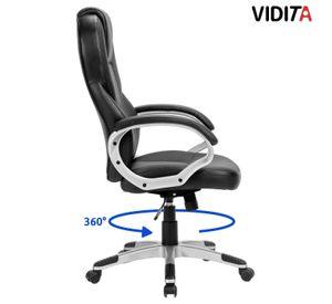 Silla Emilio premium Escritorio Ejecutiva Oficina Cuero Pu