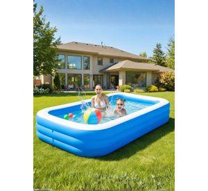 Piscina Inflable Rectangular 260x170x60 CM Color Azul