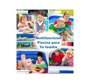 Piscina inflable rectangular multifuncional 120x90x40 cm