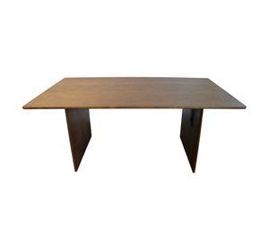 Mesa de Comedor Alinka Walnut 180 cm en Polimadera para 6 a 8 Personas