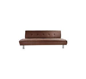 Futón Sofá Cama Ajustable 170x50x40 CM Marrón
