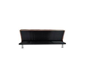 Futón Sofá Cama Ajustable 170x50x40 CM Marrón