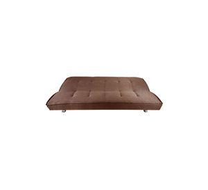 Futón Sofá Cama Ajustable 170x50x40 CM Marrón