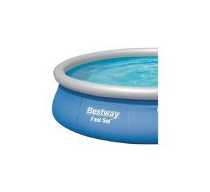 Bestway Piscina Fast Set con Filtro 396x84cm Pool Set 7340L Azul