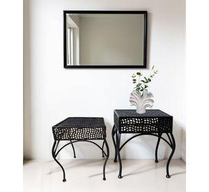 Set 2 Mesa Centro Decorativa Auxiliar Moderno Hogar Jhn