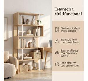 Biblioteca Giratoria Librero Organizador Libros Alto 160cm