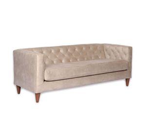 SOFA BRESCIA 3C CUERO KENTUCKY BEIGE