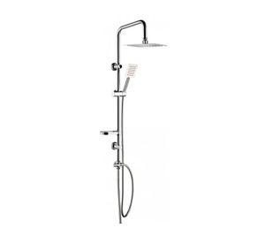 Moderna Columna De Ducha Tina Cuadrada con llave de paso