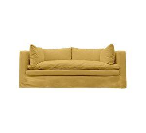 Sofá Puelo Chenille Azafran 3C
