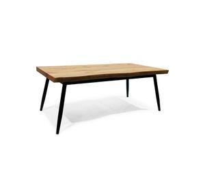 Mesa de centro 40x60x120 Metal Madera