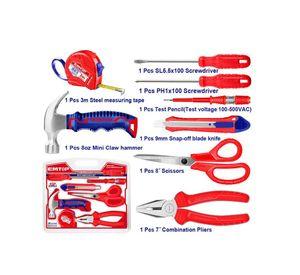 Pack de 8 Herramientas Manuales EHTS01081 EMTOP