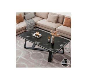 Mesa centro rectangular diseño Marmol ChicHome
