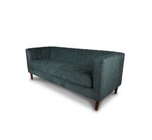 SOFA SORRENTO 3C TELA VELVET VIVIAN GRIS