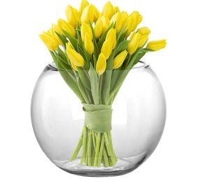 Florero / Pecera De Vidrio Grueso 8cm Allegra