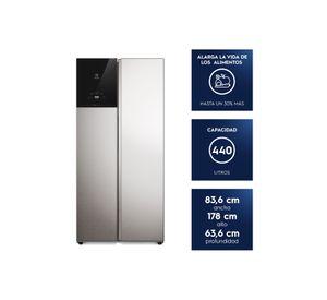 Refrigerador 440L No Frost Side by Side Inverter ES40S Inox