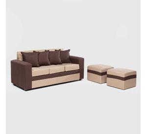 SOFA PARIS 2 POUF CAFE BEIGE