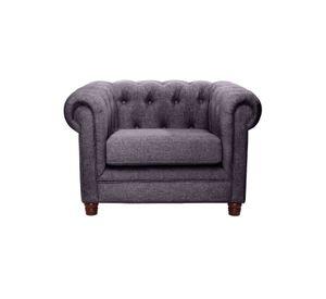 SOFA FLORENCIA 1C LINO GRIS OSCURO
