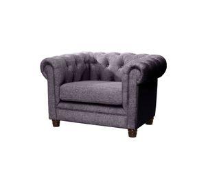 SOFA FLORENCIA 1C LINO GRIS OSCURO