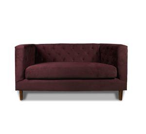 SOFA BRESCIA 2C TELA VELVET VIVIAN BURDEO