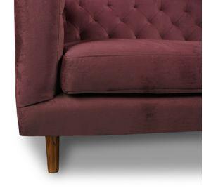 SOFA BRESCIA 2C TELA VELVET VIVIAN BURDEO