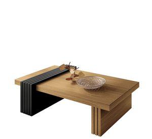 Mesa de centro Praga Freijo-Pretto 107x60x33 cm