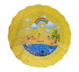 Alfombra Inflable Para Lluvia De Agua Cojín Verano Niños Favorito