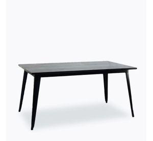 Mesa Tolix Cubierta De Madera 160X90X75 cm