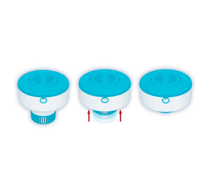 Dispensador Cloro Flotante para Piscinas 17.8 Cm