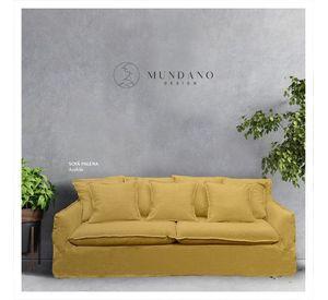Sofá Palena Chenille Azafran 3C