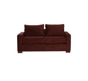 SOFA LIVORNO 2C TELA VELVET CHOCOLATE