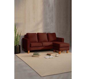 SECCIONAL VENECIA INTERCAMBIABLE TELA VELVET CHOCOLATE