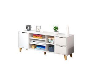 Rack TV 140x30x55cm 3 cajones Chic Home