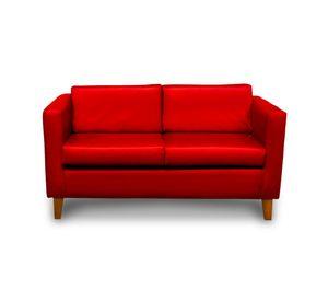 SOFA SICILIA 2C PU ROJO