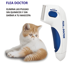Peine Electrico Mata Pulgas Para Perros Y Gatos