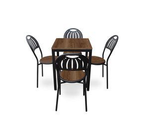 Mesa Comedor-Cafetería 4 Personas Silla Luz