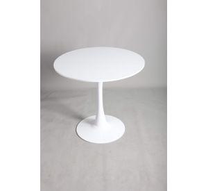 Mesa Tulip Redonda 80 cm Diámetro Madera