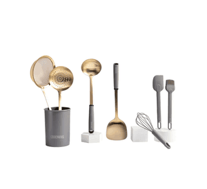 Set de Utensilios Acero Inoxidable 8 Piezas THOMAS TH-MUT08D