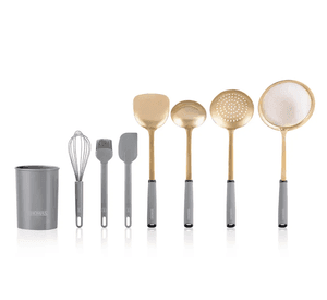 Set de Utensilios Acero Inoxidable 8 Piezas THOMAS TH-MUT08D