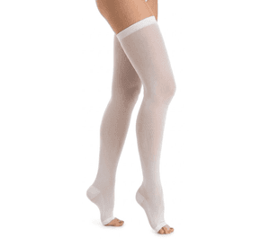 Medias Antiembolicas Compresion Trombosis Cirugia Talla M L XL