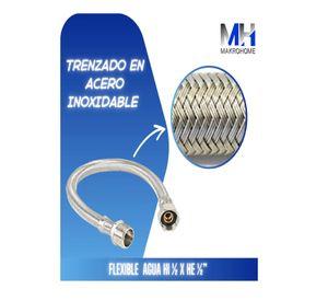 Pack 10 Flexible Agua Fria Y Caliente 1/2 Hi-he 35 Cm Taumm