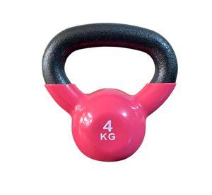 Pesa Rusa Kettlebell 4kg Acero Y Vinilo